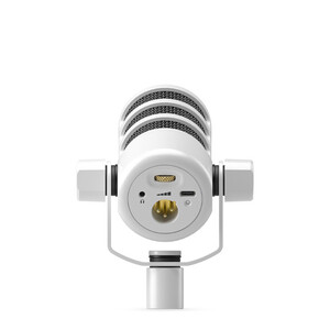 RODE PodMic USB Broadcast Microphone (White)