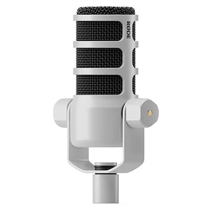 Rode PodMic Dynamic Podcasting Microphone (White)