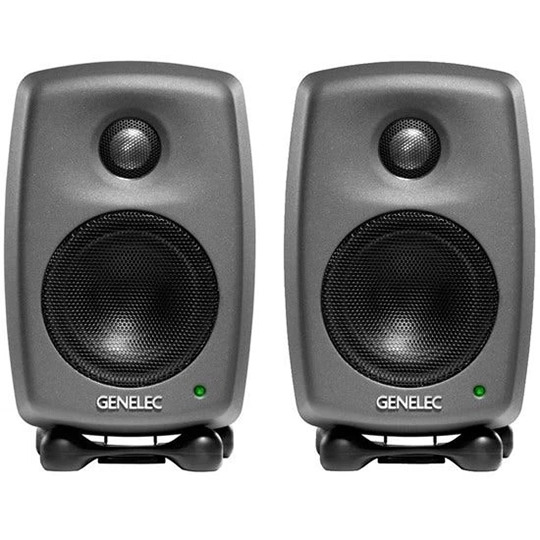 Pair of Genelec 8010A 3 inch Powered Studio Monitor 