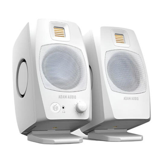 Adam Audio D3V Compact Studio Monitor Pair (White)