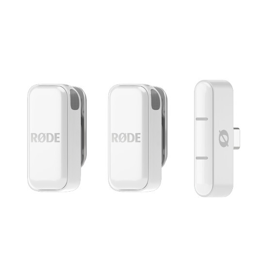 Rode Wireless Micro Wireless Microphone (USB-C, White)