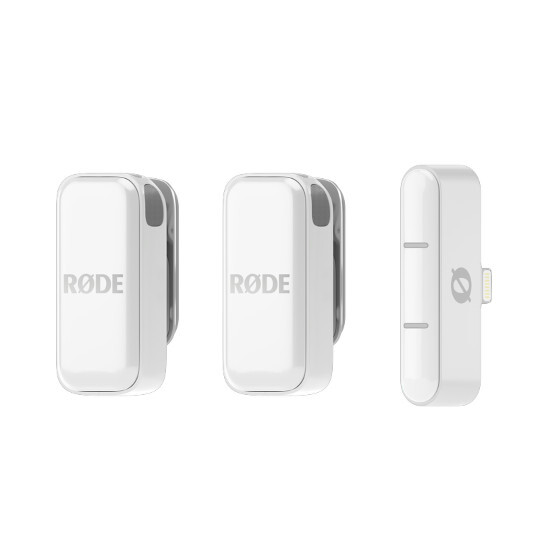 Rode Wireless Micro Wireless Microphone (Lightning, White)